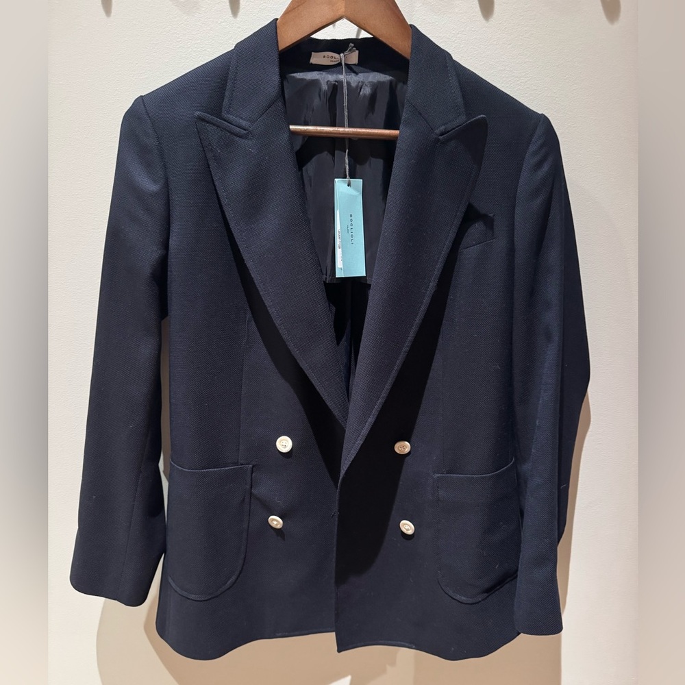 Boglioli Women’s Blazer Navy IT Size 40 NWT